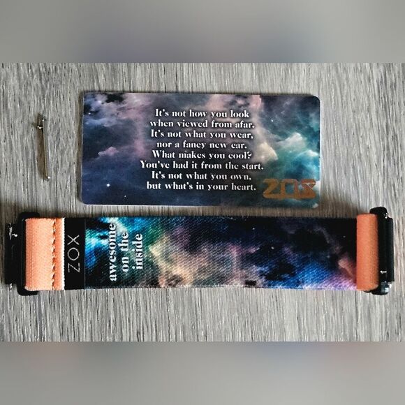 ZOX PAPAYA ORANGE AWESOME ON THE INSIDE ANDROID SAMSUNG COLLECTIBLE WATCHBAND - Picture 3 of 4